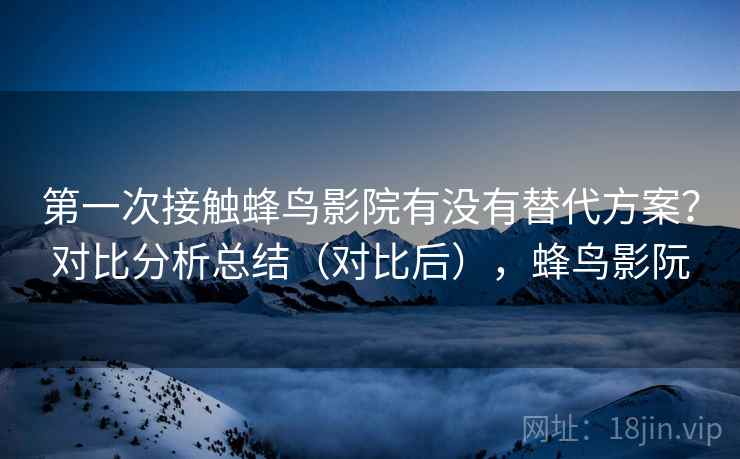 第一次接触蜂鸟影院有没有替代方案？对比分析总结（对比后），蜂鸟影阮