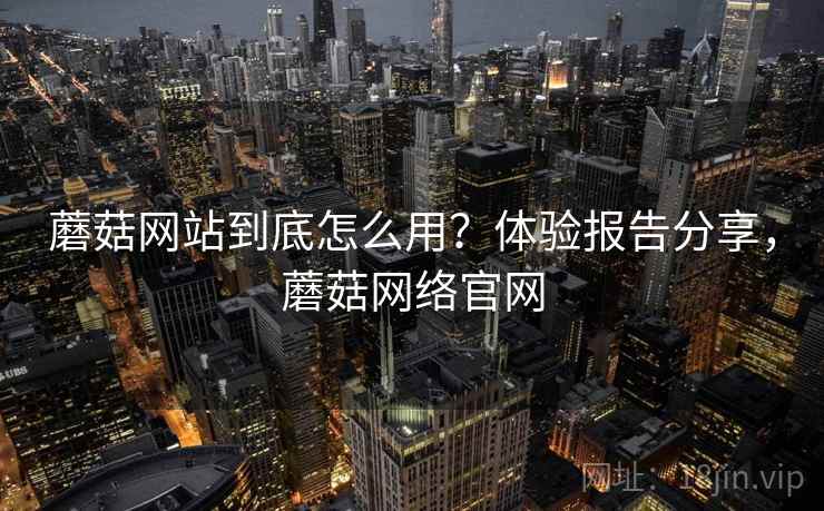蘑菇网站到底怎么用？体验报告分享，蘑菇网络官网