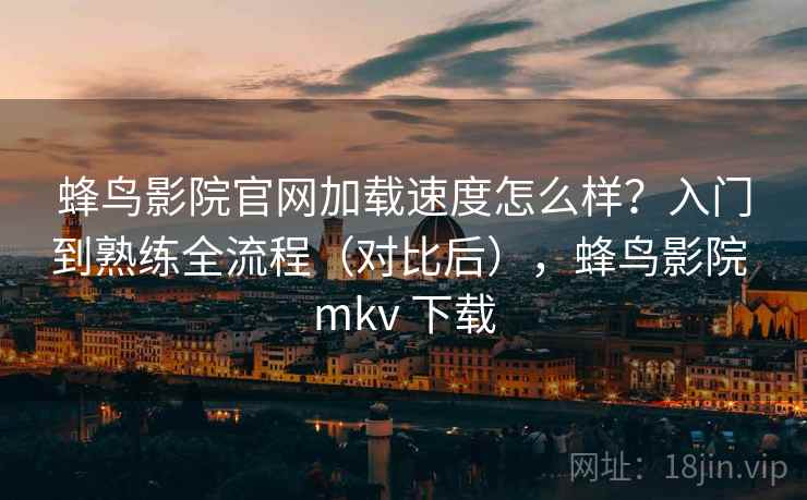 蜂鸟影院官网加载速度怎么样？入门到熟练全流程（对比后），蜂鸟影院 mkv 下载