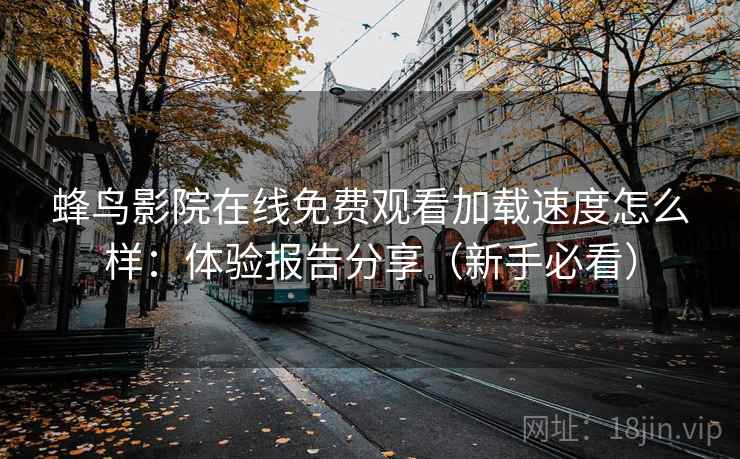 蜂鸟影院在线免费观看加载速度怎么样:体验报告分享(新手必看)