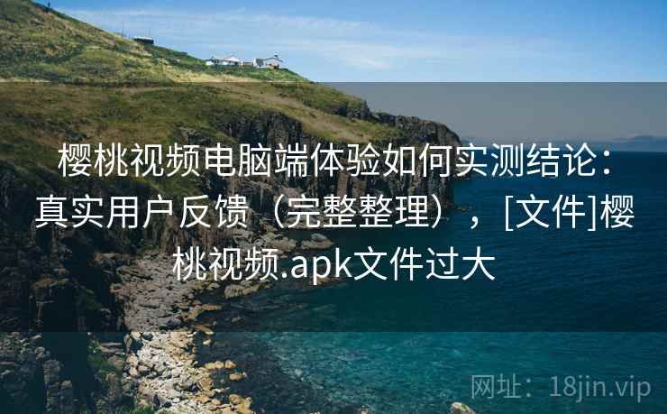 樱桃视频电脑端体验如何实测结论：真实用户反馈（完整整理），[文件]樱桃视频.apk文件过大